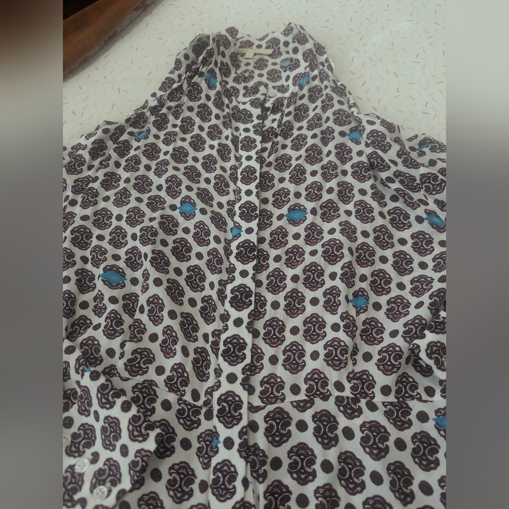 Maje Ralinka Cold Shoulder Button Down Dress - Picture 3 of 5